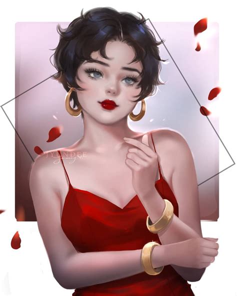 Fan Art Betty Boop By Jyundee On Deviantart In 2020 Betty Boop Boop