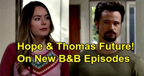 The Bold And The Beautiful Spoilers Hope Faces Thomas Plea For
