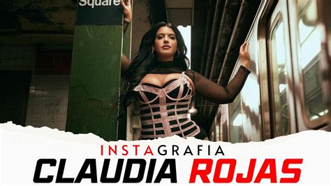 Curvy Model Plus Size Beauty Claudia Rojas Instagram Fashion Blogger Internet Celebrity Wiki