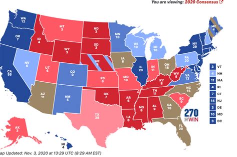 5 Election 2020 Interactive Maps To Help You Predict Trump Vs Biden