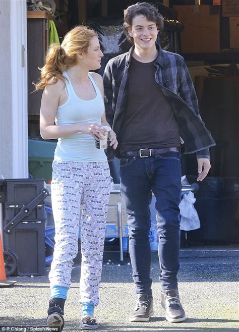 Bella Thorne Enjoys A Stroll With Co Star Israel Broussard On Set Of
