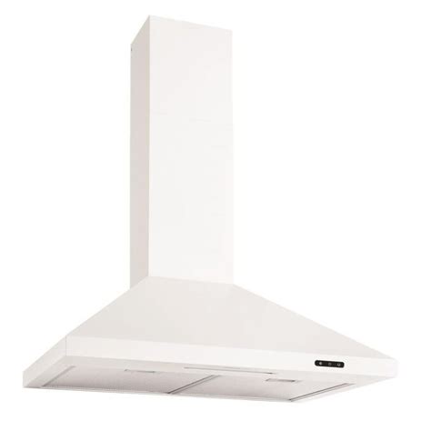 Broan 30 In Convertible White Wall Mounted Range Hood In The Wall