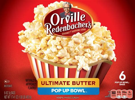 Orville Redenbachers Gourmet Microwavable Popcorn Ultimate But Free