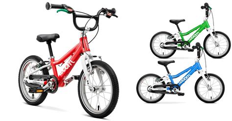 Woom 2 in lila mit ständer. woom 2: Das beste Kinderfahrrad für Anfänger | Dad's Life