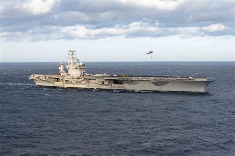 Carrier Eisenhower Deploys For Europe Middle East Tomorrow