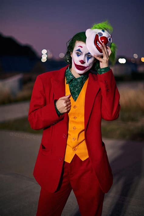 Joker Mask Arthur Fleck Joaquin Phoenix Cosplay Etsy