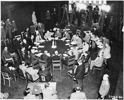 The Potsdam Conference July 18th 1945 Dividing The Spoils