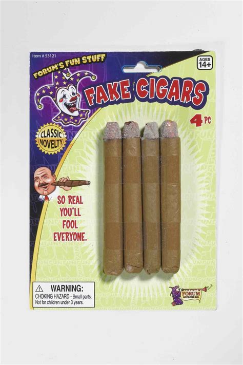 Fake Cigars 4 Piece Pack New 721773673962 Ebay