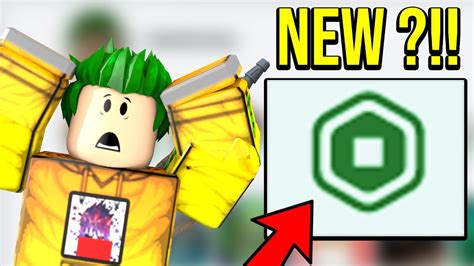New Robux In Roblox Youtube