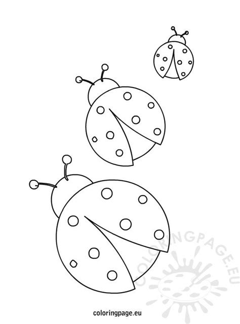 To dye and do a lot! Ladybugs coloring page - Coloring Page
