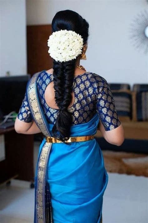 40 South Indian Bridal Hairstyles That You Need To See Indian Hairstyles For Saree South