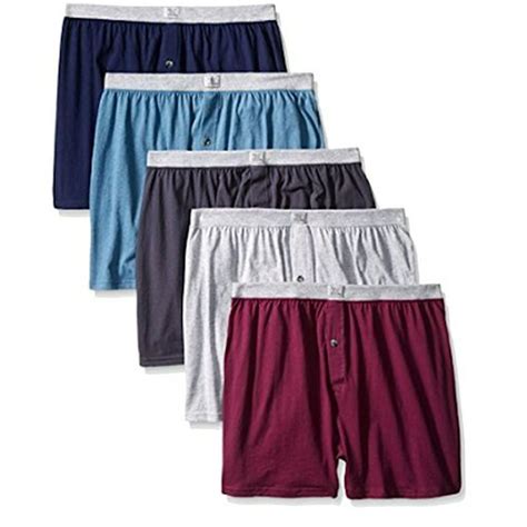 Fruit Of The Loom Fruit Of The Loom Mens 5pack Knit Boxer Shorts