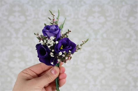 How To Make A Romantic Boutonniere Diy Photo Tutorial