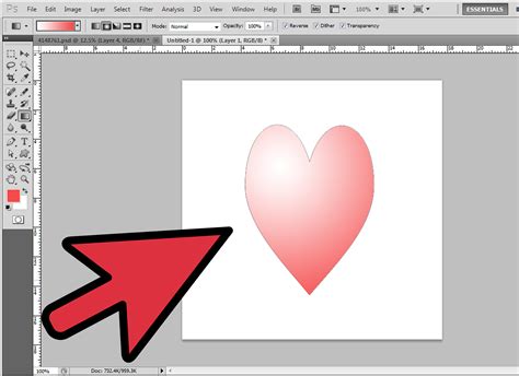 how to make a heart shape in photoshop 14 steps with pictures