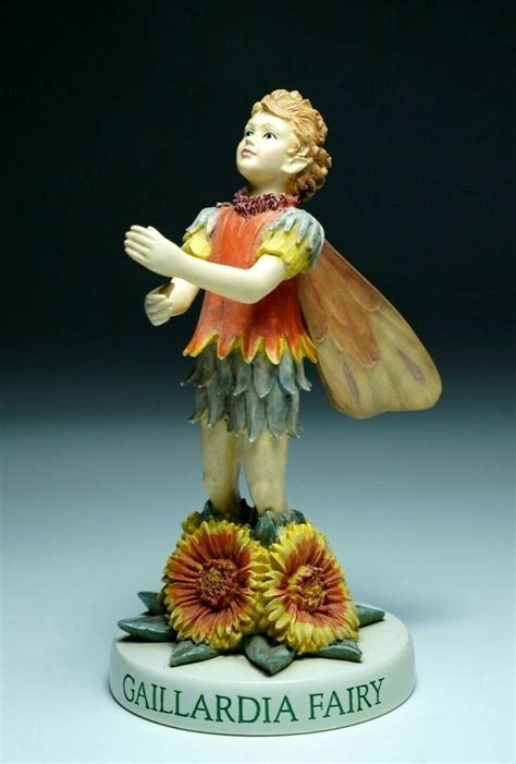 Flower Fairies Figurine Gaillardia Fairy Cicelly Mary Barker Etsy