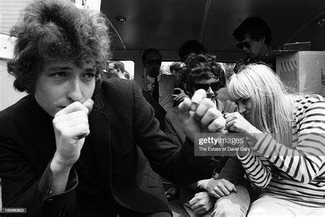 Musicians Bob Dylan Donovan And Mary Travers Of Peter Paul And Mary