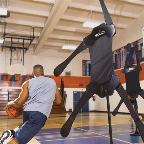Sklz D Man Pro Basketball Dummy Adjustable Defensive Mannequin Training