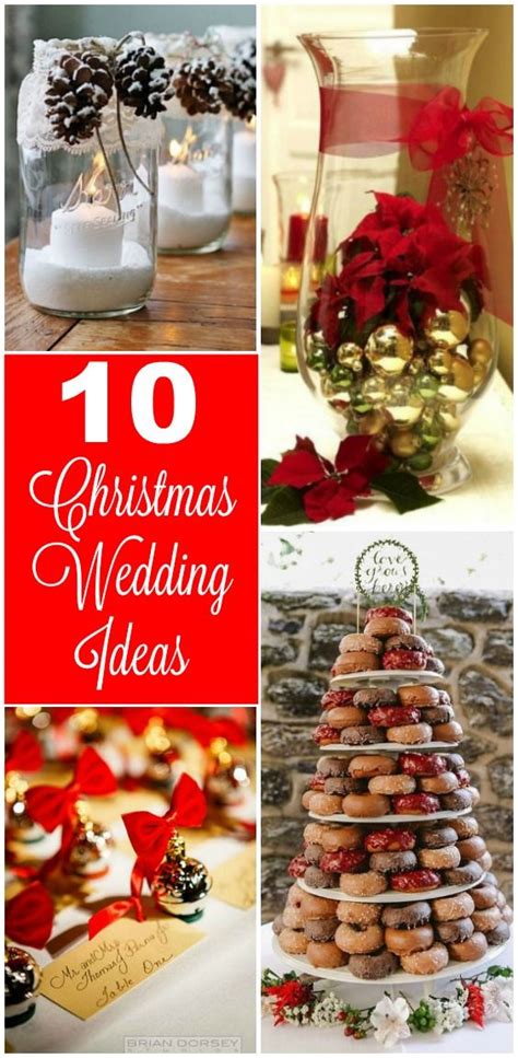 10 Christmas Wedding Ideas You Must Have For Your Winter Wedding