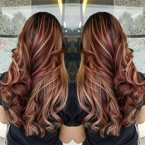 How do i keep my highlights looking fresh? Red hair, balayage, brown hair, blonde highlights ...