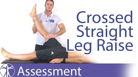 Crossed Straight Leg Raise Test Crossed Over Lasègue Youtube