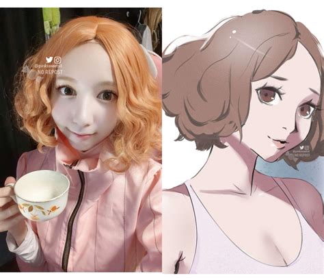 My Cosplay And Fanart Of Haru From Persona 5 Rpersona5