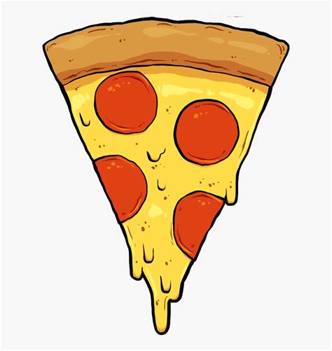 Pizza Drawings Sketchbook Sticker Clip Art Pizza Slice Cartoon Png