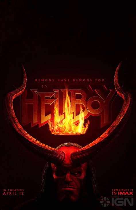 A New Hellboy Poster Is Out Before This Thursdays Trailer
