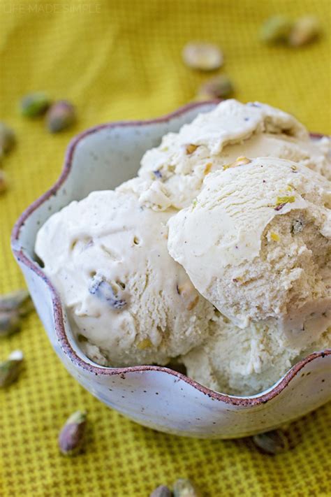 The Best Homemade Pistachio Ice Cream Life Made Simple