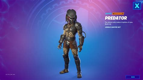 Fortnite Predator Skin Wallpapers Wallpaper Cave