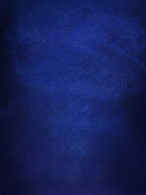 Blue Mysterious Starry Sky Cosmic Beautiful Night Stars Clouds Background Illustration Blue