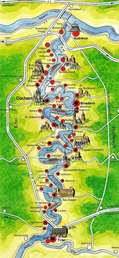 karte cochem umgebung
