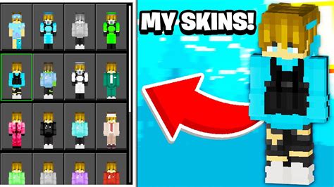 I Released My Own Mcpe Skin Pack 20 Free Skins Youtube