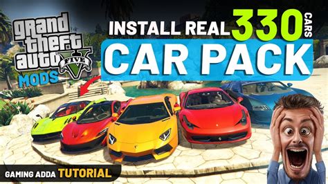 How To Install Real Cars In Gta 5 330 Cars 2022 Gta 5 Car Pack