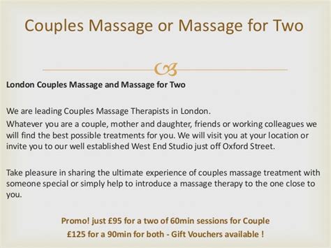Deep Tissue Massage London