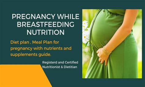 make pregnancy trimester wise meal plan or diet plan by drkhalida2 fiverr