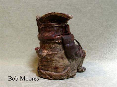 19th Century Leather Toby Jug Toby Jugs