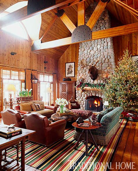 Personalize your home with rustic cabin decor and lodge decor to fit your budget. Rustic Christmas Décor | Traditional Home