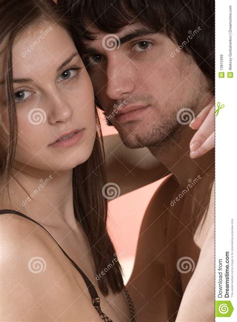 Beautiful Sexy Girl With Boy Royalty Free Stock Images