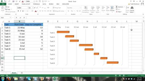 Ms Access Gantt Chart Template Acetopre