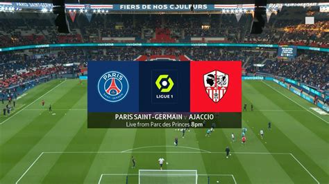 PSG vs Ajaccio Full Match Replay  Ligue 1 2022/2023