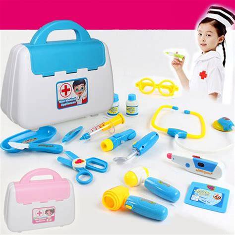 22919cm Kids Play House Plastic Toys Doctor Set Baby Toys Play Set