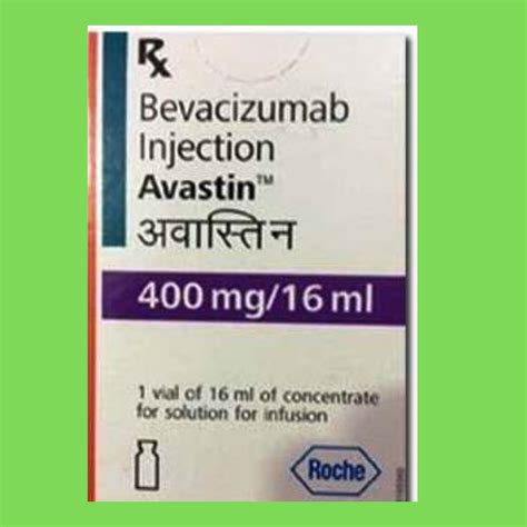 Roche Products India Pvt Ltd Avastin Bevacizumab Injection 400 Mg