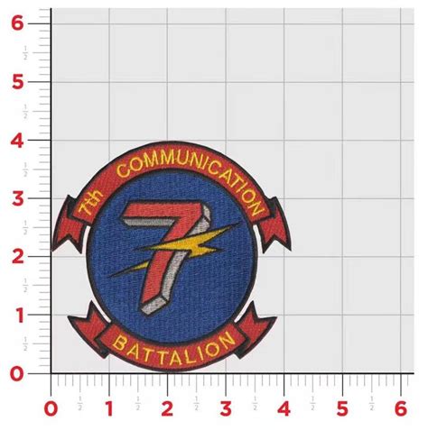 Officially Licensed Usmc 7th Communication Battalion Military Law