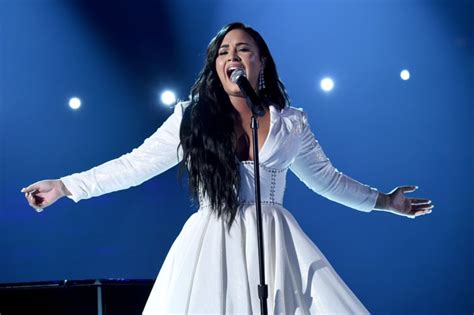Demi Lovatos Performance At The 2020 Grammys Video Popsugar