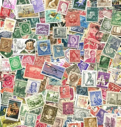 World Wide Stamps Bulk Stamps Used Vintage World Wide Etsy