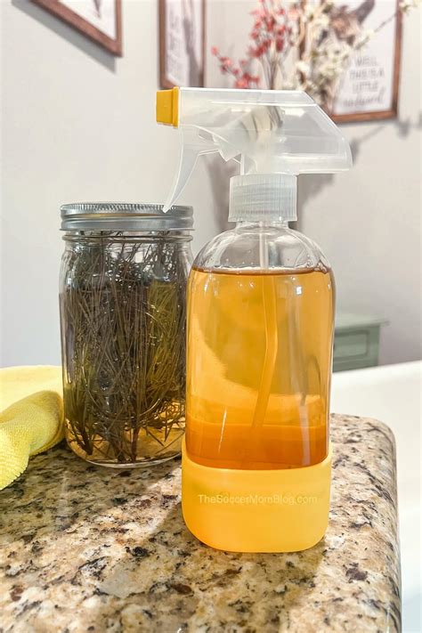 DIY Pine Needle Cleaner (Homemade Pine Sol) - The Soccer Mom Blog