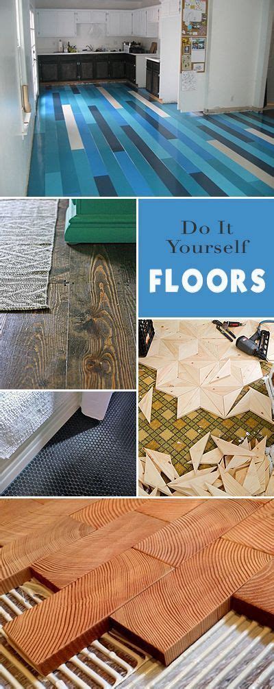 My husband and i have learned many skills in our marriage of nearly four decades. Easy DIY Flooring Ideas and Projects • OhMeOhMy Blog | Diy flooring, Diy home improvement, Diy ...