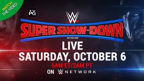 Wwe Super Showdown 2019 Results The Undertaker Faces Goldberg In