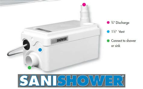 We would like to show you a description here but the site won't allow us. Saniflo SANISHOWER 010 Gray Water / Drain Water Pump for ...