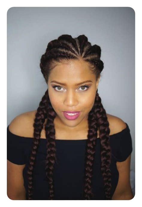 Braids hairstyle straight up in 2020 braids with extensions cornrow hairstyles braided cornrow hairstyles. 95 Best Ghana Braids Styles for 2020 - Style Easily
